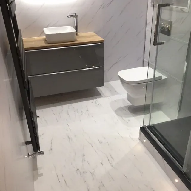 Showerroom installation